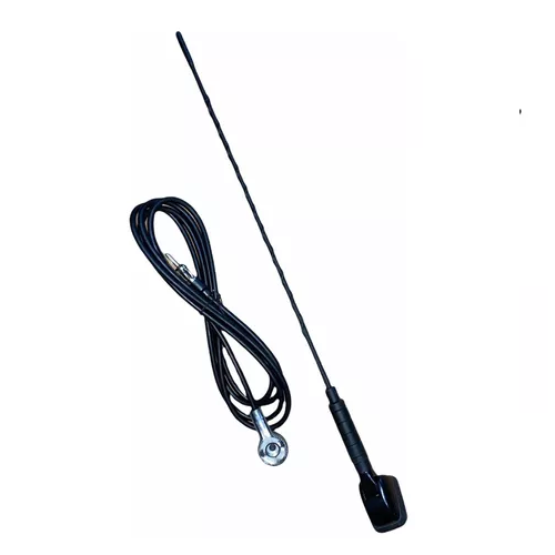 Antena Toldo Universal Base Movible Auto Camioneta Negro