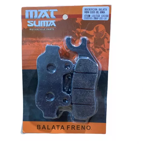Balata Freno Disco Moto Delantera Honda Storm 125 Cgr 1251sh -
