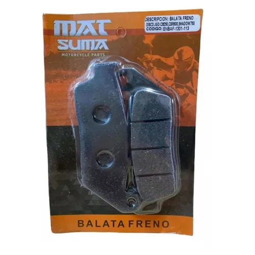 Balata Freno Disco Motocicleta Jgo Cm250 Cbr600 Shadow 750 -