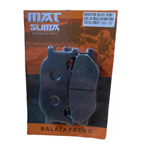 Balata Freno Disco Motocicleta Jgo Srz125 Gladiador Ex200 -