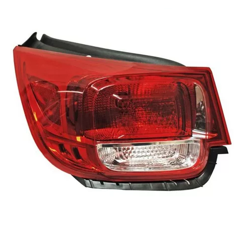 Calavera Externa Malibu Ls 2013 2014 2015 ( No Es De Led ) Izquierdo / Rojo/Blanco