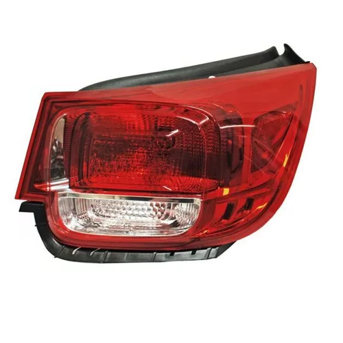 Calavera Externa Malibu Ls 2013 2014 2015 ( No Es De Led ) Derecho / Rojo/Blanco