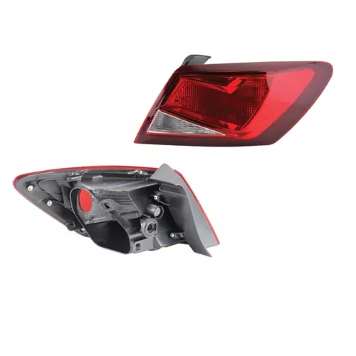 Calavera Externa Seat Leon 2014 2015 2016 ( No Es De Led ) Derecho / Rojo/Blanco