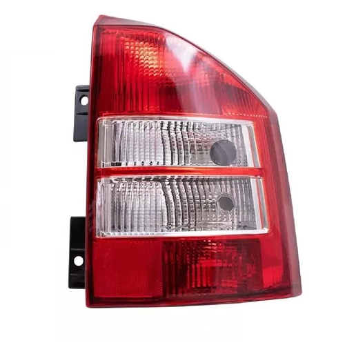 Calavera Jeep Compass 2007 2008 2009 2010 2011 Derecho / Rojo/Blanco