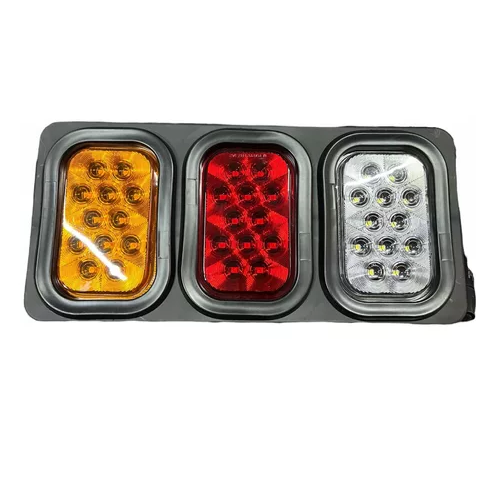 Calavera Plafon Universal Plataforma Triple De Led 12 Leds Izquierdo / BASE TRIPLE