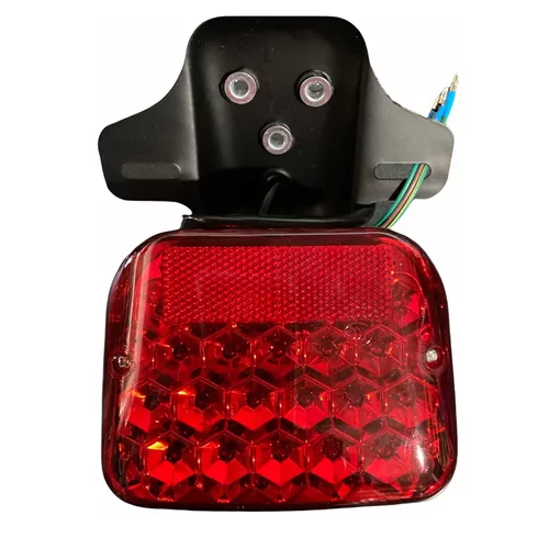 Calavera Stop Trasera Completa Motocicleta Led Cg125 Ft125 Izquierdo