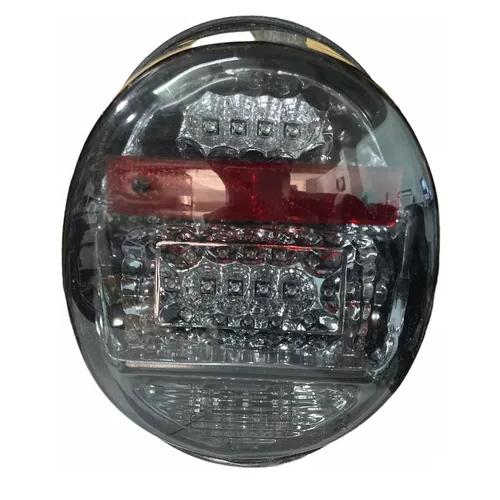 Calavera Volkswagen Sedan Vocho Sport Led C/reflejante Izquierdo / Rojo/Blanco