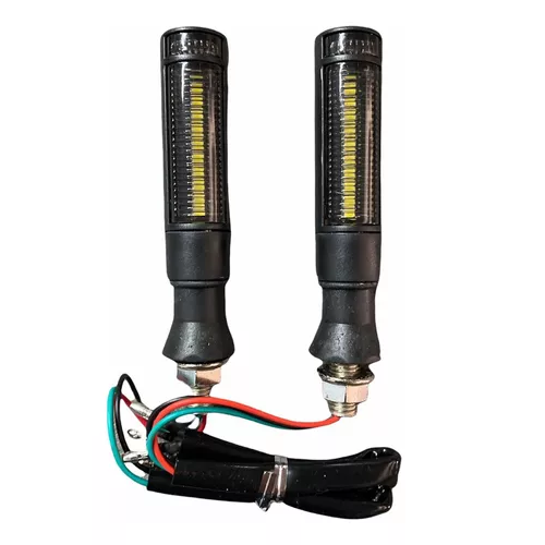 Direccionales Motocicleta Led Bicolor Azul/rojo -1016r CUARTO DIRECCIONAL