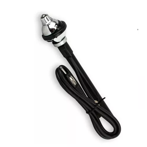 [AN-339] Antena Universal Oculta Cromada Larga 1 M De Cable C/ Llave Negro