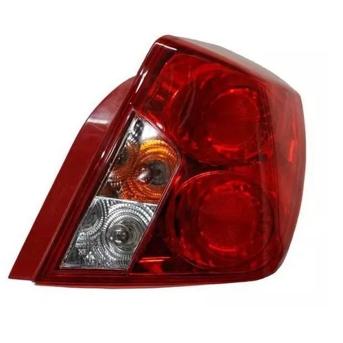 [FCNC1701] Calavera Chevrolet Optra 2006 2007 2008 2009 2010 Derecho / ROJO CON BLANCO