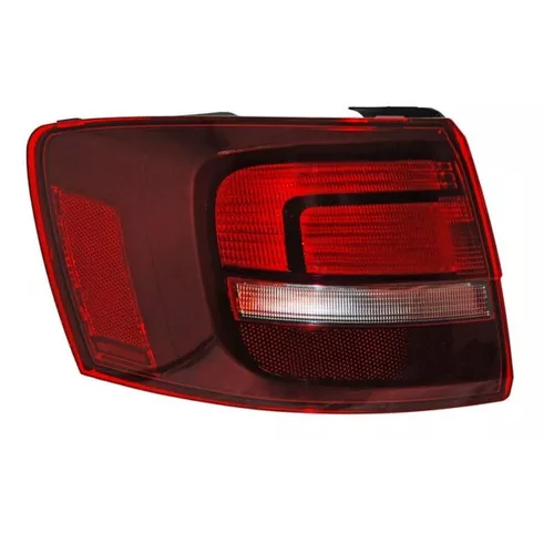 [FCNV0186] Calavera Ext Jetta A6 Mk6 Bicentenario Oscura 15 16 17 18 Izquierdo / Rojo/Blanco