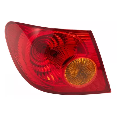 [BBLTY12019LH-] Calavera Externa Corolla 2003 2004 Izquierdo / Rojo