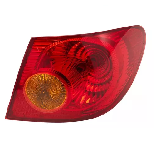 [BVLTY12019RH-] Calavera Externa Corolla 2003 2004 Rojo / Derecho