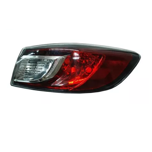 [C05522] Calavera Mazda 3 2010 2011 2012 2013 4 Puertas Sedan Derecho / Rojo/Blanco