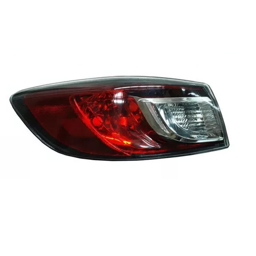 [C02552] Calavera Mazda 3 2010 2011 2012 2013 4 Puertas Sedan Izquierdo / Rojo/Blanco