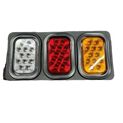 [P13159] Calavera Plafon Universal Plataforma Triple De Led 12 Leds BASE TRIPLE / Derecho