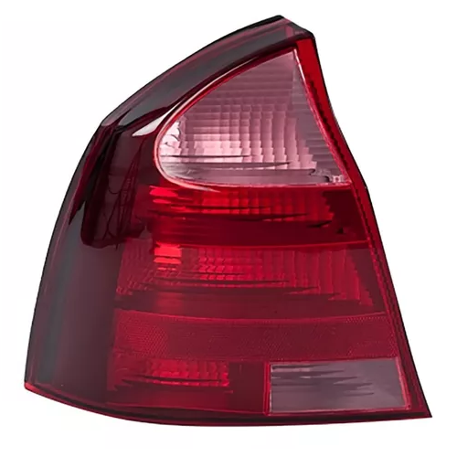 [C22086] Calavera Rosa Corsa 4 Puertas 2003 2004 2005 2006 2007 2008 Izquierdo / Rojo