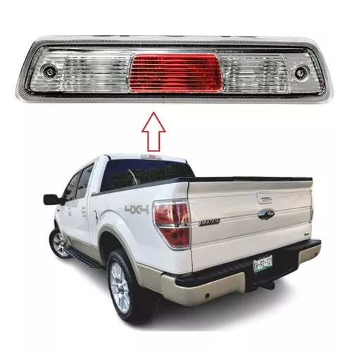 [003-0302-16] Calavera Stop De Cabina Ford Pick Up F150 09 10 11 12 13 Rojo / Derecho