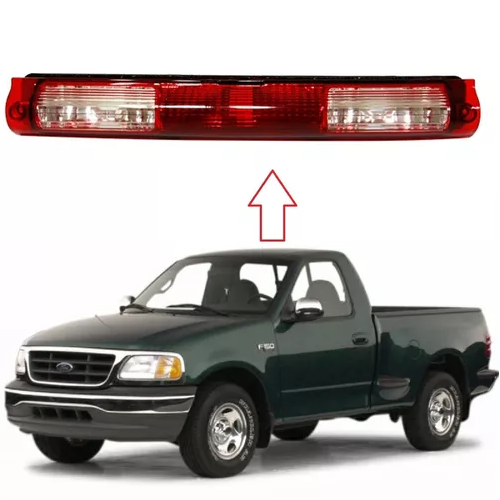 [003-0302-15] Calavera Stop De Cabina Ford Pick Up F150 98 99 00 01 02 03 Rojo / Derecho