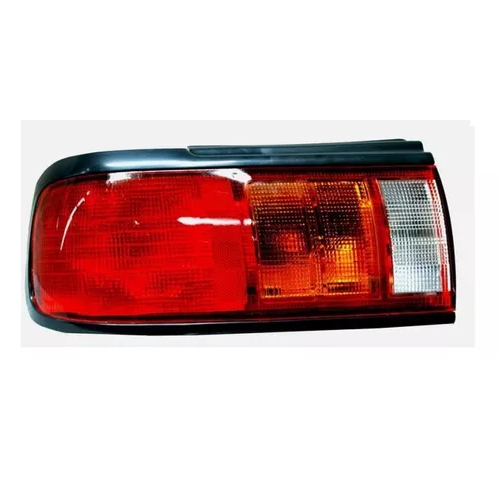 [C32236] Calavera Tsuru Iii Cuarto Ambar Con Arnes 97 98 99 00 Izquierdo / Rojo