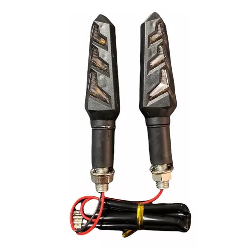 [ENDIR-3213-0566R] Direccionales Motocicleta Led Bicolor Amarillo/rojo -0566r CUARTO DIRECCIONAL