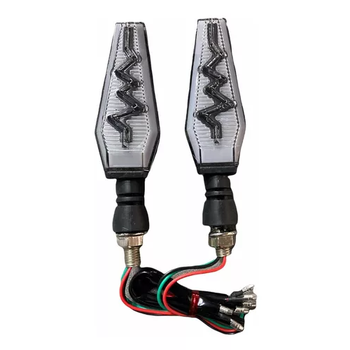 [ENDIR-3213-1002R] Direccionales Motocicleta Led Bicolor Amarillo/rojo -1002r CUARTO DIRECCIONAL