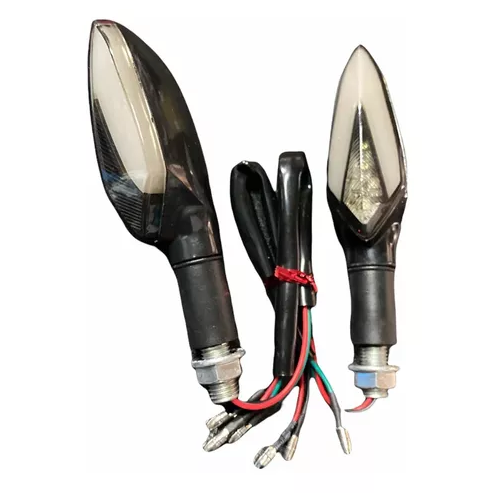 [ENDIR-3213-1009R] Direccionales Motocicleta Led Bicolor Amarillo/rojo -1009r CUARTO DIRECCIONAL