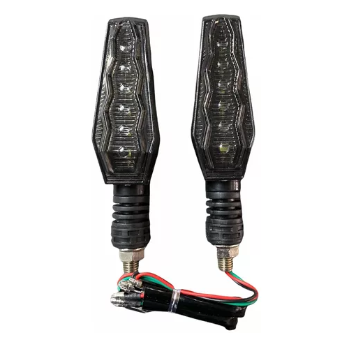 [ENDIR-3213-1010R] Direccionales Motocicleta Led Bicolor Amarillo/rojo -1010r CUARTO DIRECCIONAL