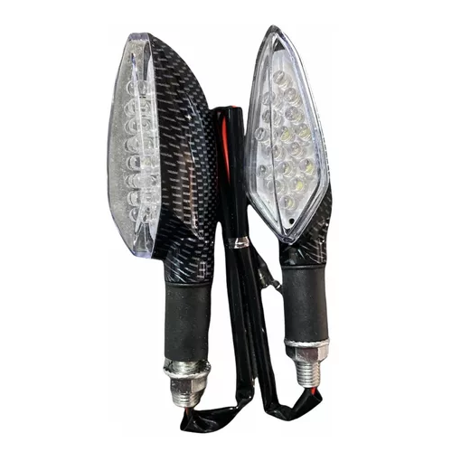 [ENDIR-3213-0502] Direccionales Motocicleta Universal Led Amarilla -0502 CUARTO DIRECCIONAL