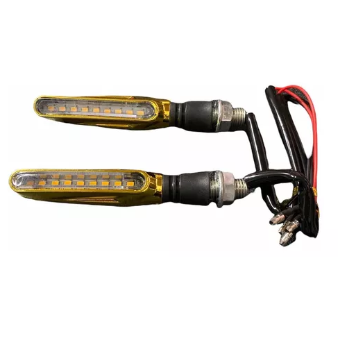 [ENDIR-3213-0543] Direccionales Motocicleta Universal Led Amarillo -0543 CUARTO DIRECCIONAL