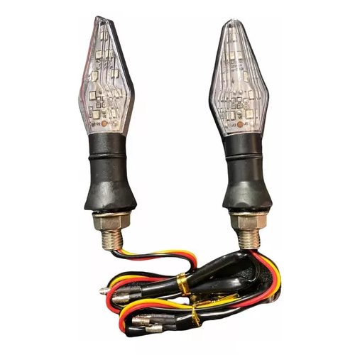 [ENDIR-3213-0611] Direccionales Motocicleta Universal Led Amarillo -0611 CUARTO DIRECCIONAL