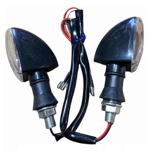 [EN-NEW-012R] Direccionales Motocicleta Universal Led Rojo -012r CUARTO DIRECCIONAL