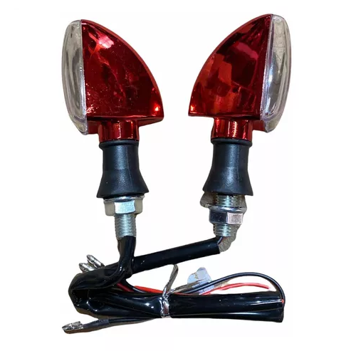 [EN-NEW-012-ROJO] Direccionales Motocicleta Universal Led Rojo -012-rojo CUARTO DIRECCIONAL